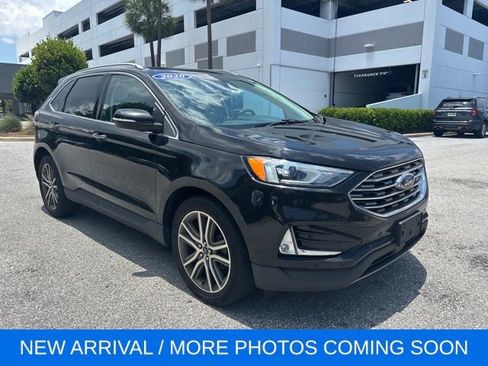 Used 2020 Ford Edge Titanium w/ Cargo Accessory Package FWD image 1