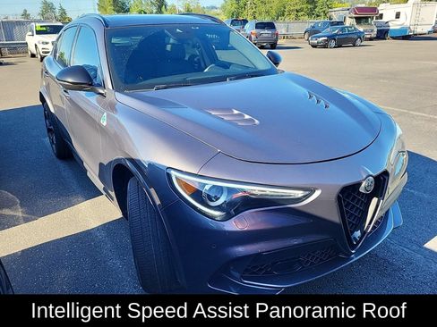 Used 2022 Alfa Romeo Stelvio Quadrifoglio w/ Active Assist Plus Package AWD/4WD image 1