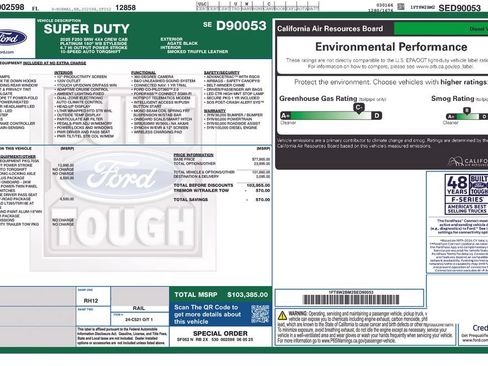 Used 2025 Ford F250 Platinum w/ Platinum Plus Package AWD/4WD image 8