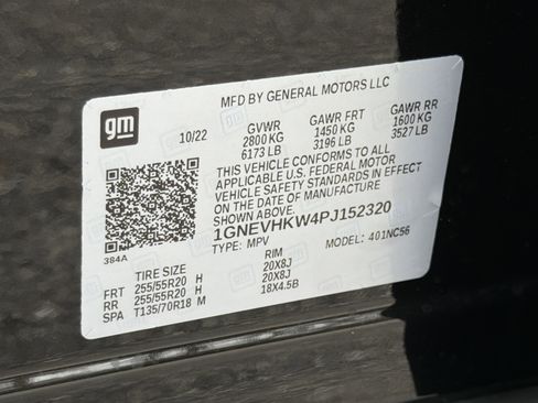 Used 2023 Chevrolet Traverse LT w/ LT Premium Package image 37