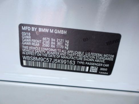 Used 2018 BMW M3 RWD image 40