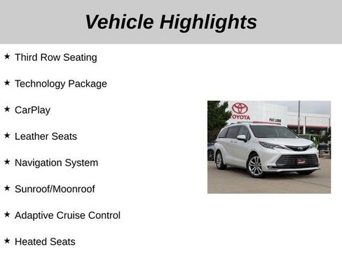 Used 2024 Toyota Sienna Platinum FWD image 5
