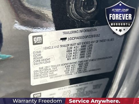 Used 2023 Chevrolet Silverado 1500 LTZ RWD image 42