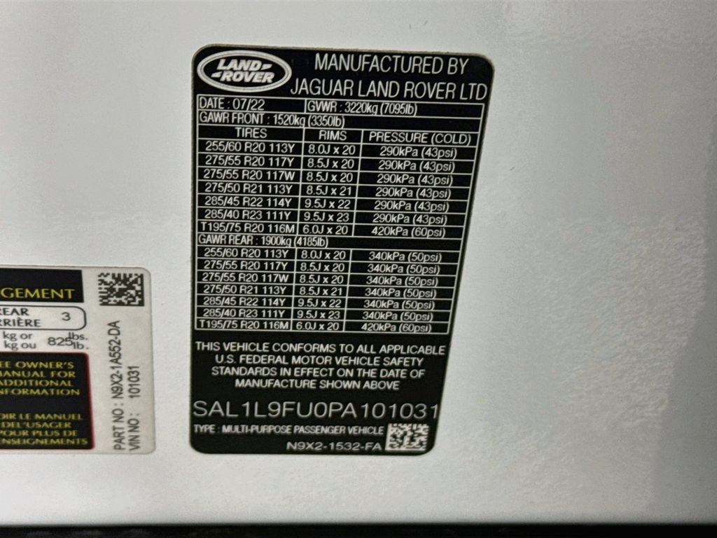 Certified 2023 Land Rover Range Rover Sport SE Dynamic AWD/4WD image 24