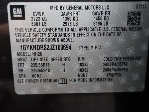 Certified 2018 Cadillac XT5 Luxury w/ Driver Awareness Package AWD/4WD image 38