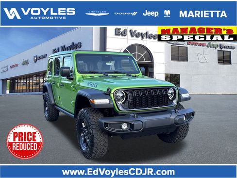 New 2025 Jeep Wrangler Unlimited Sport S 4xe AWD/4WD image 1