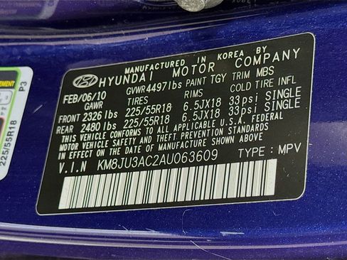 Used 2010 Hyundai Tucson Limited FWD image 38