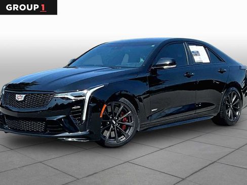 Used 2023 Cadillac CT4 V Blackwing w/ Technology Package RWD image 1