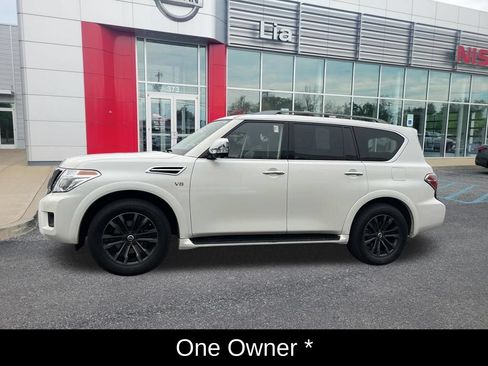 Used 2019 Nissan Armada Platinum w/ Interior Lighting Package AWD/4WD image 8