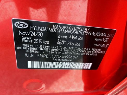 Used 2021 Hyundai Sonata Limited image 24