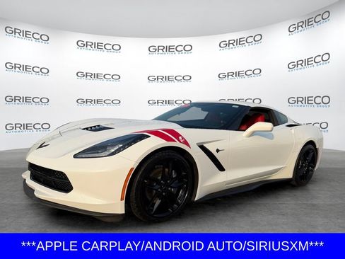 Used 2019 Chevrolet Corvette Stingray Coupe w/ Carbon Flash Badge Package RWD image 3