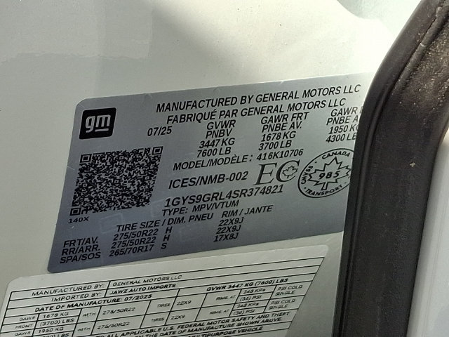 Used 2025 Cadillac Escalade Sport Platinum AWD/4WD image 26