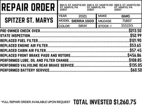 Used 2021 GMC Sierra 1500 Denali w/ Technology Package image 3