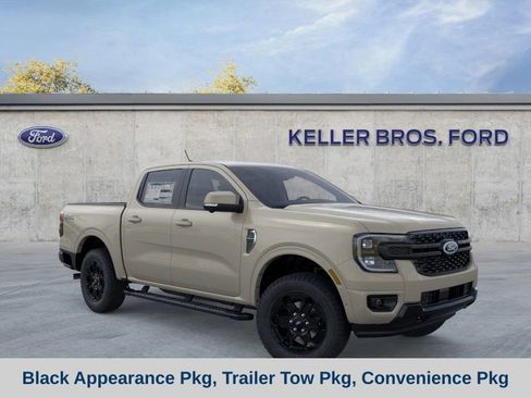 New 2025 Ford Ranger Lariat w/ Black Appearance Package image 1