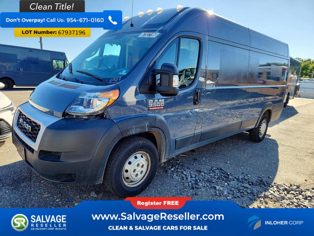 Used 2020 RAM ProMaster 3500 FWD image 1