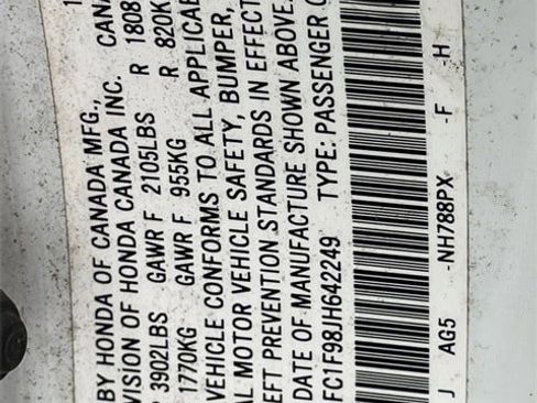 Used 2018 Honda Civic Touring image 30