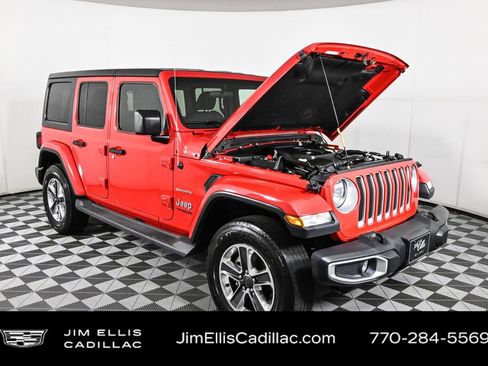 Used 2020 Jeep Wrangler Unlimited Sahara image 31