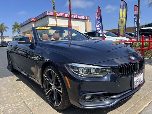 Used 2018 BMW 430i Convertible w/ Premium Package RWD image 1