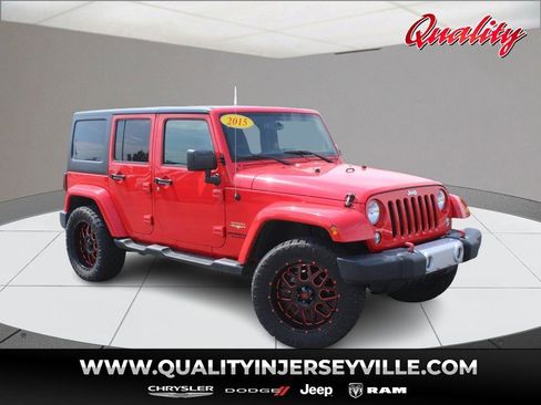 Used 2015 Jeep Wrangler Unlimited Sahara AWD/4WD image 1