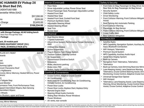 Used 2026 GMC Hummer EV 4x4 Crew Cab image 41