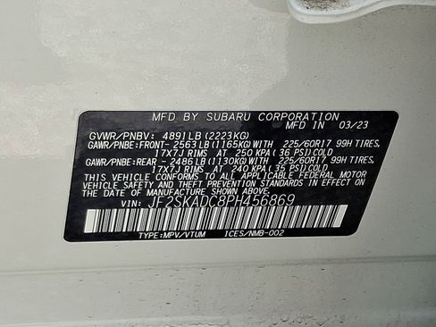 Certified 2023 Subaru Forester Premium AWD/4WD image 27