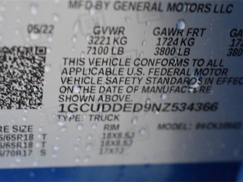 Certified 2022 Chevrolet Silverado 1500 LT image 36