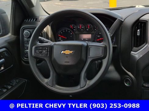 Used 2023 Chevrolet Silverado 1500 Custom w/ 2.7L Blackout Package AWD/4WD image 33