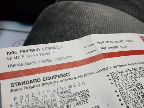 Used 1995 Pontiac Firebird Formula image 37