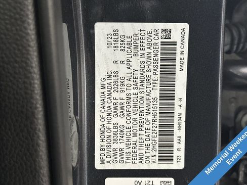 Used 2024 Honda Civic LX image 33