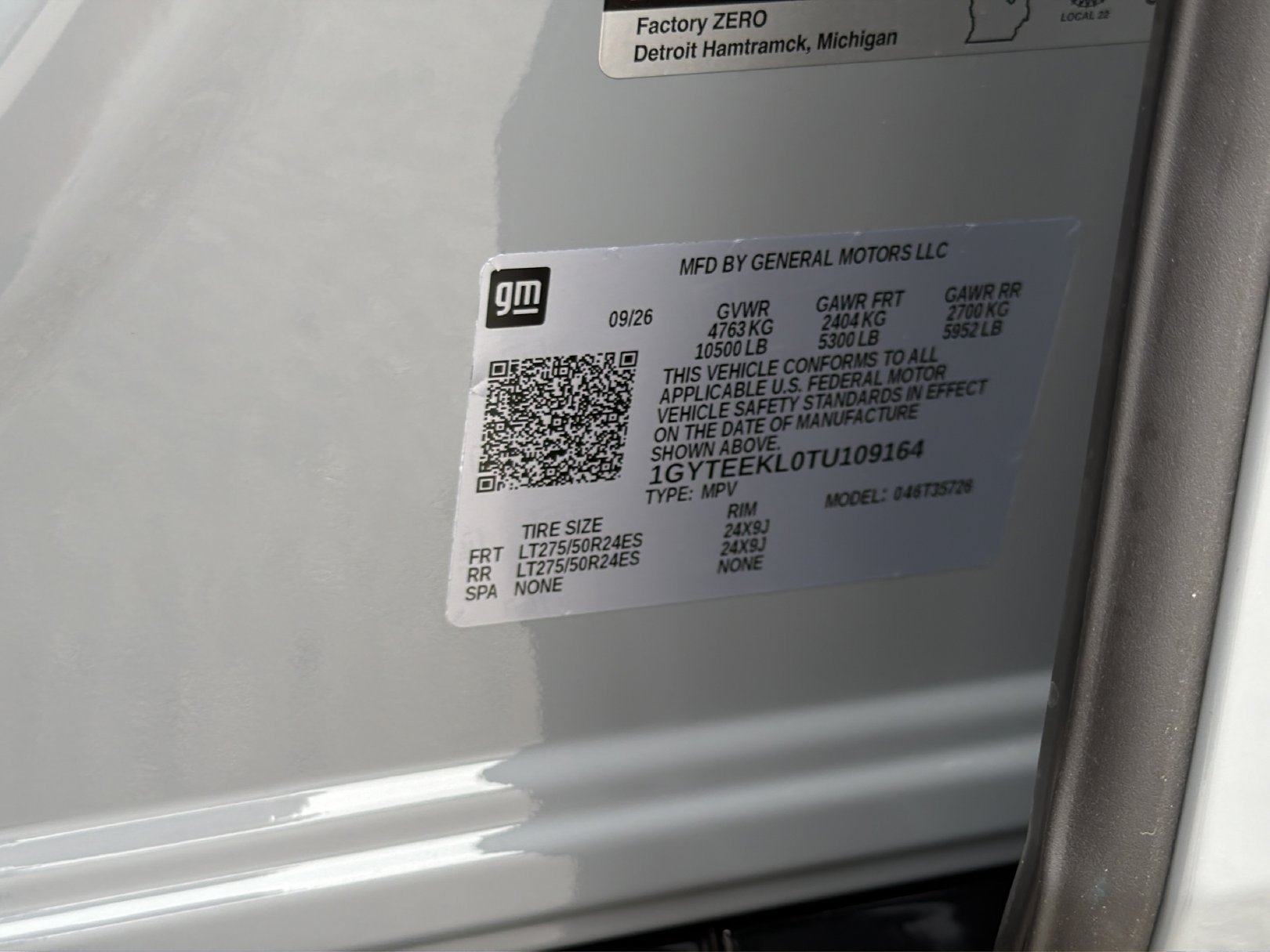 New 2026 Cadillac Escalade IQ Sport 1 w/ LPO, Floor Liner Package AWD/4WD image 31