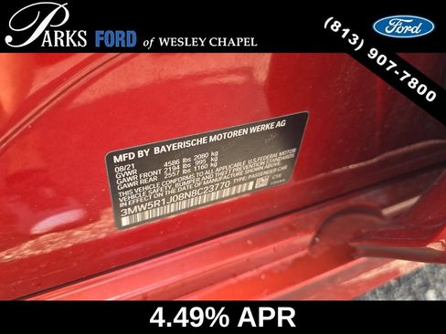 Used 2022 BMW 330i Sedan w/ Premium Package RWD image 33