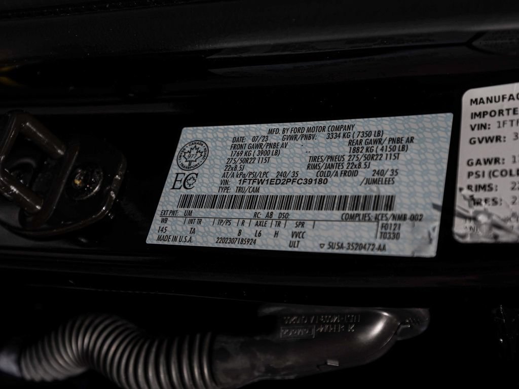 Used 2023 Ford F150 Limited AWD/4WD image 16