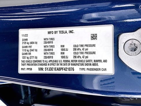 Used 2023 Tesla Model 3 Standard Range image 17