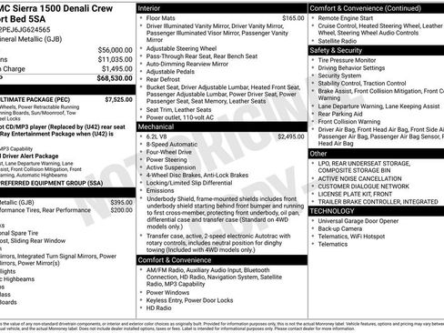 Used 2018 GMC Sierra 1500 Denali w/ Denali Ultimate Package AWD/4WD image 18