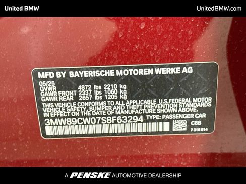Certified 2025 BMW 330i xDrive Sedan w/ M Sport Package AWD/4WD image 22