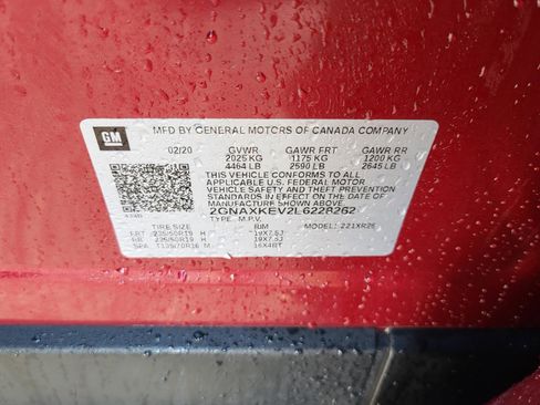 Used 2020 Chevrolet Equinox LT w/ Sport Edition image 34