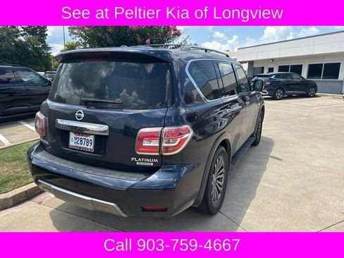 Used 2019 Nissan Armada Platinum w/ Captain's Chairs Package RWD image 5