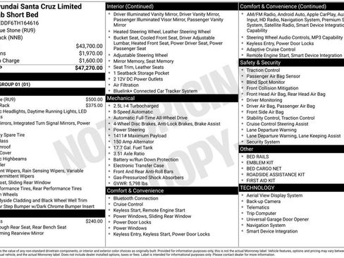 New 2026 Hyundai Santa Cruz Limited AWD/4WD image 4