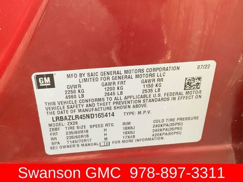 Used 2022 Buick Envision Preferred image 35