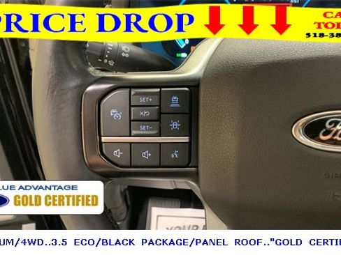 Certified 2023 Ford F150 Platinum w/ Equipment Group 701A High image 39