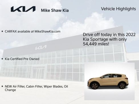 Certified 2022 Kia Sportage LX FWD image 9