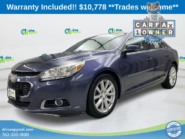 Used 2015 Chevrolet Malibu LT w/ Leather Package FWD image 2