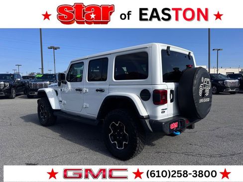 Used 2022 Jeep Wrangler Unlimited Rubicon 4xe w/ Cold Weather Group image 7