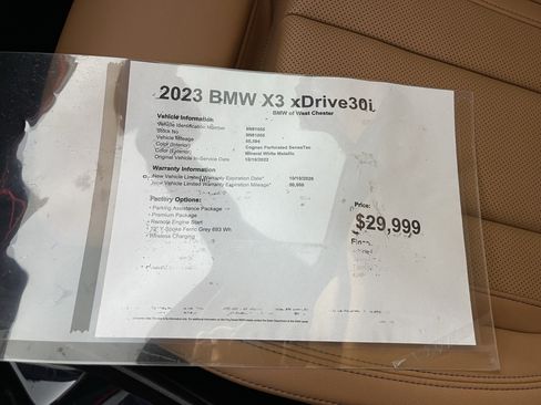 Used 2023 BMW X3 xDrive30i AWD/4WD image 18