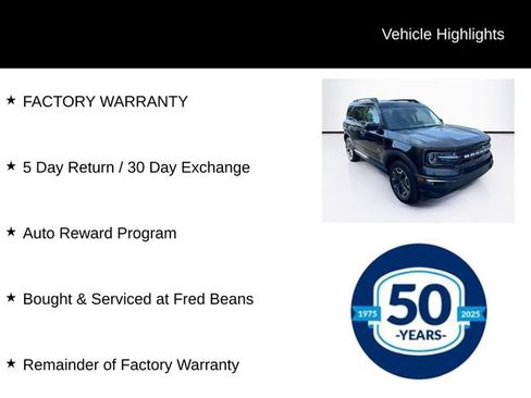 Used 2024 Ford Bronco Sport Outer Banks AWD/4WD image 12
