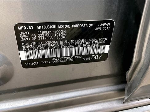 Used 2017 Mitsubishi Lancer SEL image 34