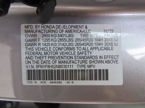 Certified 2022 Honda Passport EX-L image 25