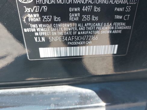 Used 2019 Hyundai Sonata Limited w/ Ultimate Package 04 FWD image 39