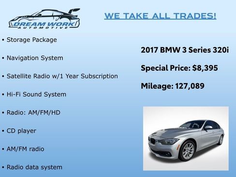 Used 2017 BMW 320i Sedan image 2