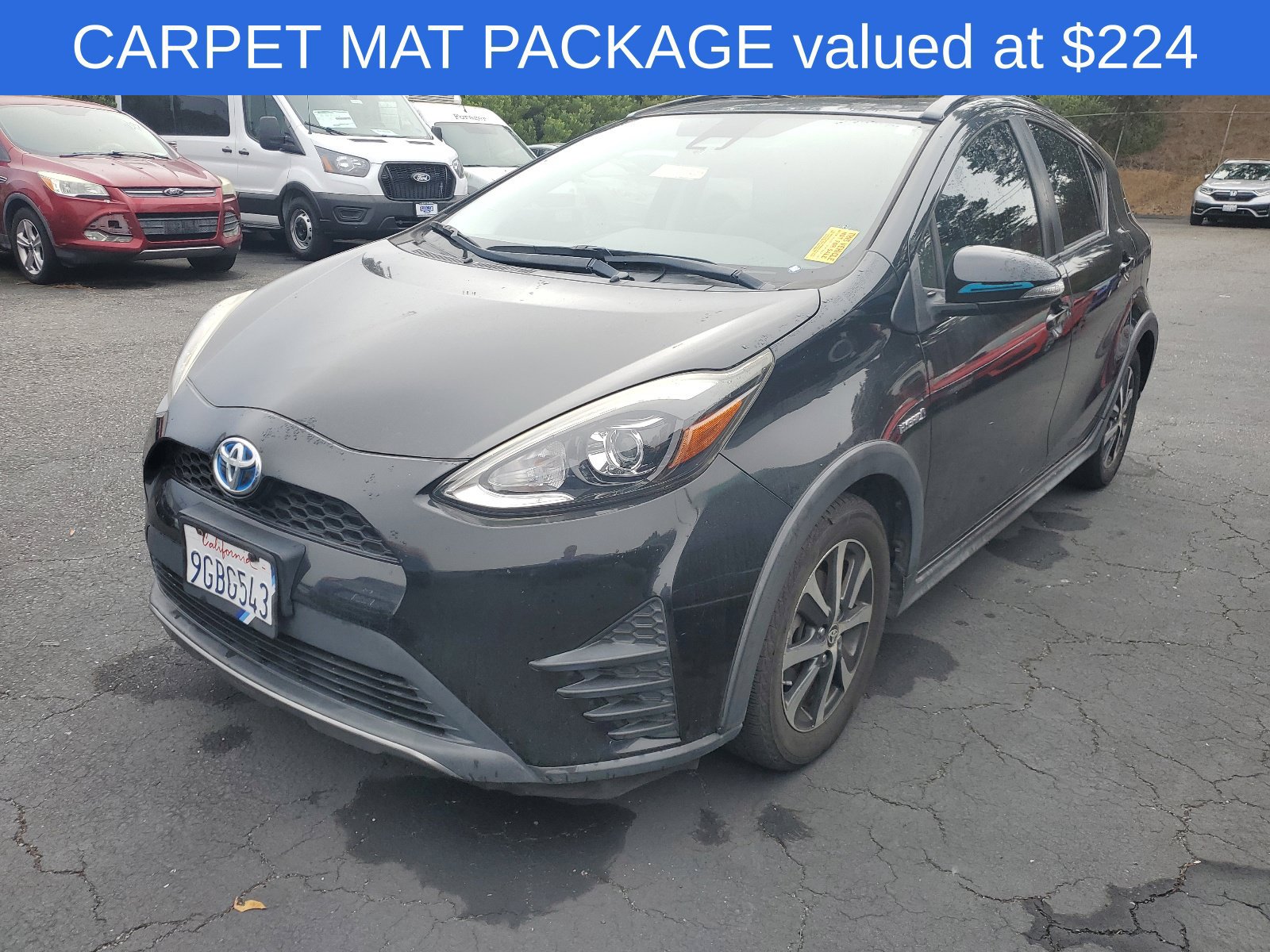 Used 2018 Toyota Prius C One w/ Carpet Mat Package FWD image 3